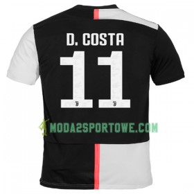 Koszulka Juventus D.COSTA 11 Domowe Stroje Piłkarskie 2019/20 Krótki Rękaw